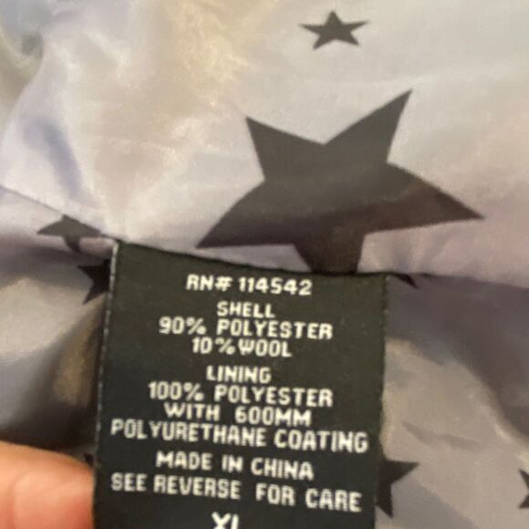 Joujou Black Coat Size Junior XL or Woman's Small - Picture 9 of 12